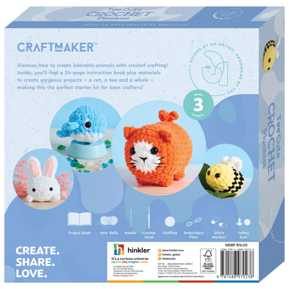 Deluxe Too Cute Crochet Plushies