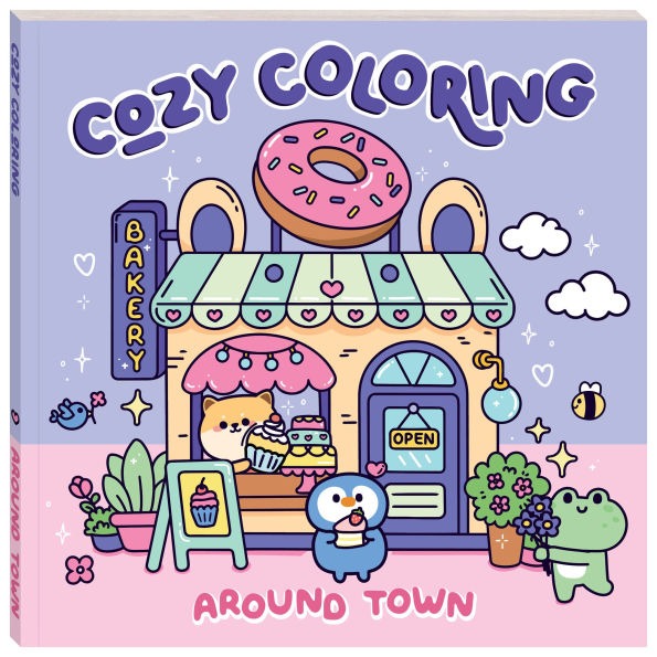Art Maker Cozy Coloring - Around Town
