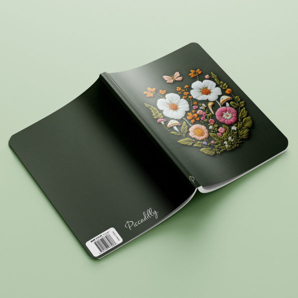 Flower Garden Embossed Journal