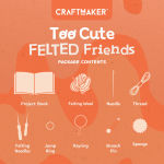 Alternative view 2 of Craft Maker My Felted Friends Kit