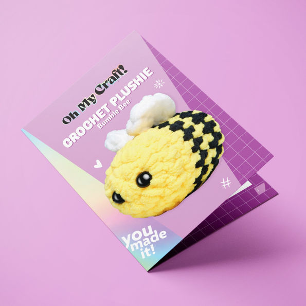 Oh My Craft Bumble Bee Crochet Plushie