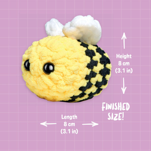 Oh My Craft Bumble Bee Crochet Plushie