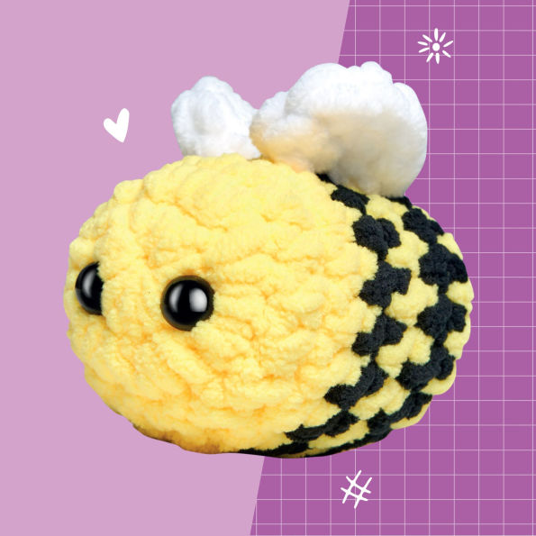 Oh My Craft Bumble Bee Crochet Plushie