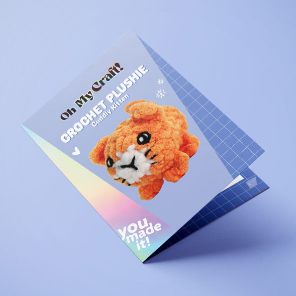 Oh My Craft Cuddly Kitten Crochet Plushie