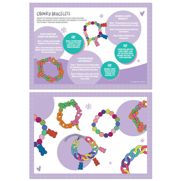 OMC! Chunky Bracelet Jewelry Mini Craft Kit
