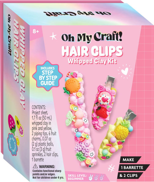 OMC! Whipped Clay Hair Accessory Mini Craft Kit