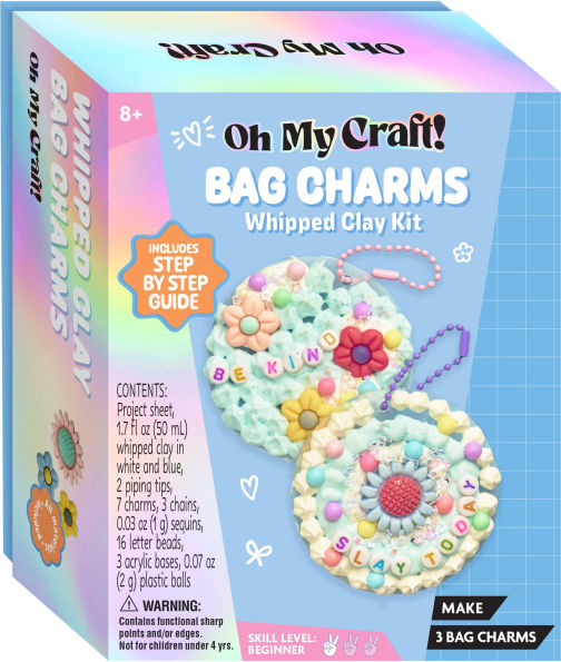 OMC! Whipped Clay Keychain Mini Craft Kit