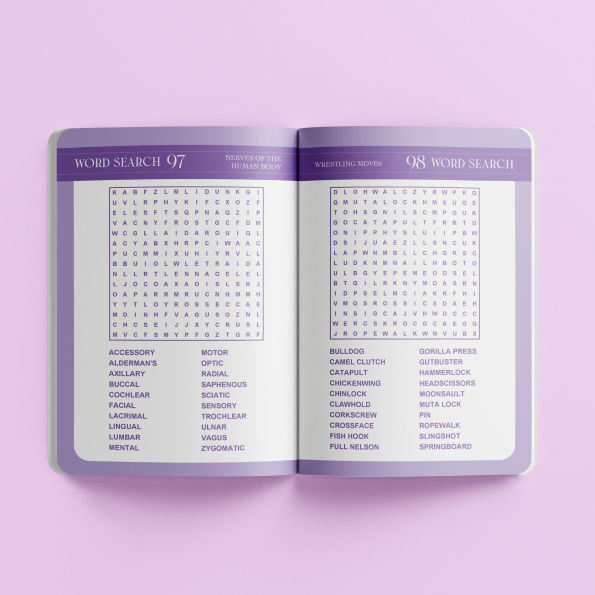 Faux Leather Puzzles Word Search