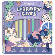 Title: Art Maker Books & Cats Coloring Kit, Author: Hinkler