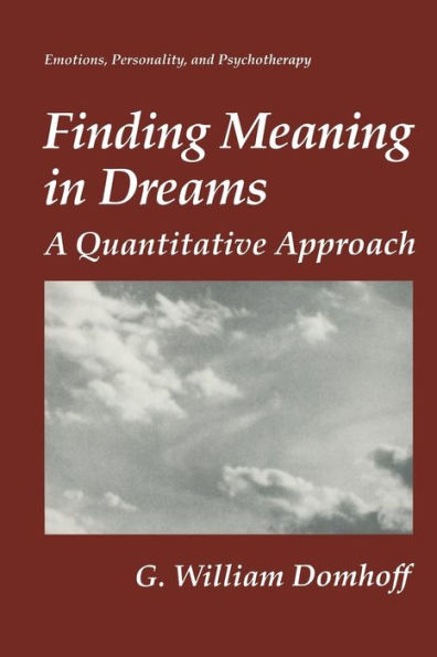 Finding Meaning in Dreams: A Quantitative Approach