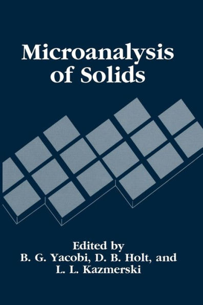 Microanalysis of Solids