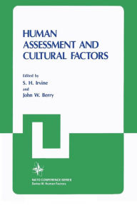 Title: Human Assessment and Cultural Factors, Author: John W. Berry