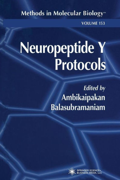 Neuropeptide Y Protocols