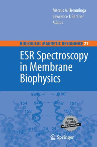 ESR Spectroscopy in Membrane Biophysics / Edition 1