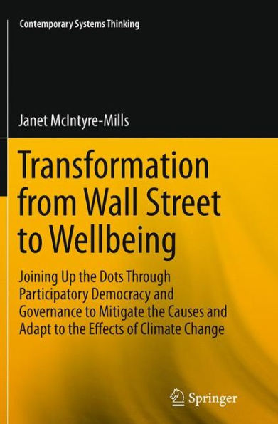 Transformation from Wall Street to Wellbeing: Joining Up the Dots Through Participatory Democracy and Governance Mitigate Causes Adapt Effects of Climate Change