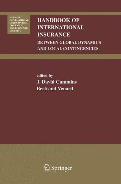 Handbook of International Insurance: Between Global Dynamics and Local Contingencies