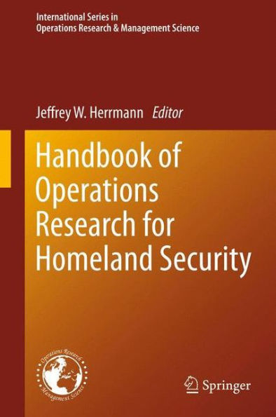 Handbook of Operations Research for Homeland Security