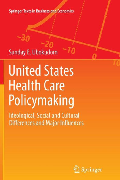 United States Health Care Policymaking: Ideological, Social and Cultural Differences and Major Influences