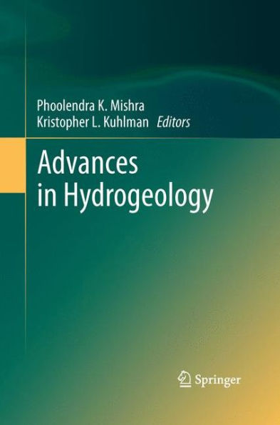 Advances Hydrogeology