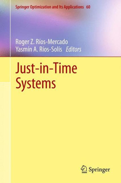 Just-in-Time Systems / Edition 1