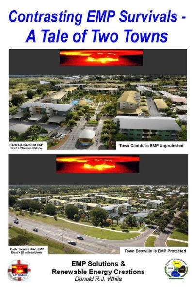 Contrast EMP Survivals - A Tale of Two Towns: This novel contrasts a cataclysmic Electromagnetic Pulse burst over two towns. Cantville, was EMP unprotected and faltered under a bare existence life while Farmville retained most of the pre-EMP event lifesty