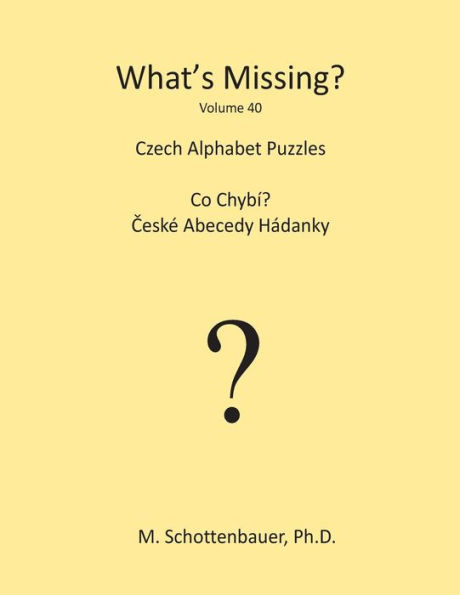 What's Missing?: Czech Alphabet Puzzles