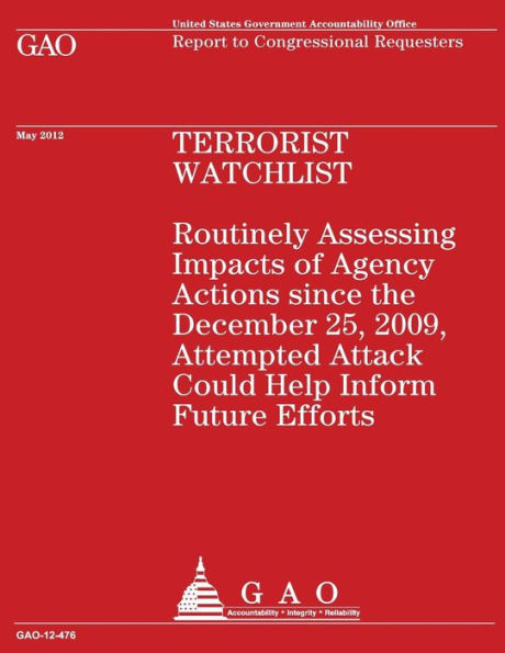 Terrorist Watchlist: Routinely Assessing Impacts of Agency Actions since the December 25, 2009, Attempted Attack Could Help Inform Future Effort