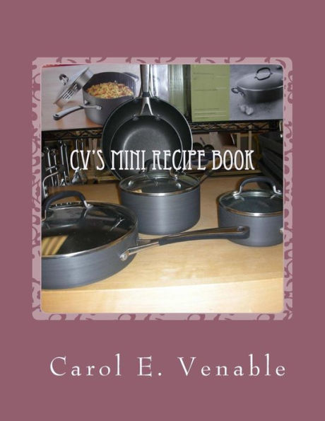 CV's Mini Recipe Book