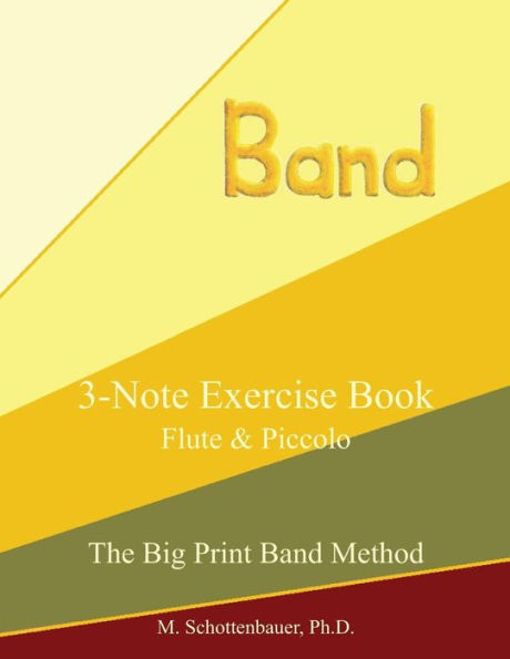 3-Note Exercise Book: Flute & Piccolo