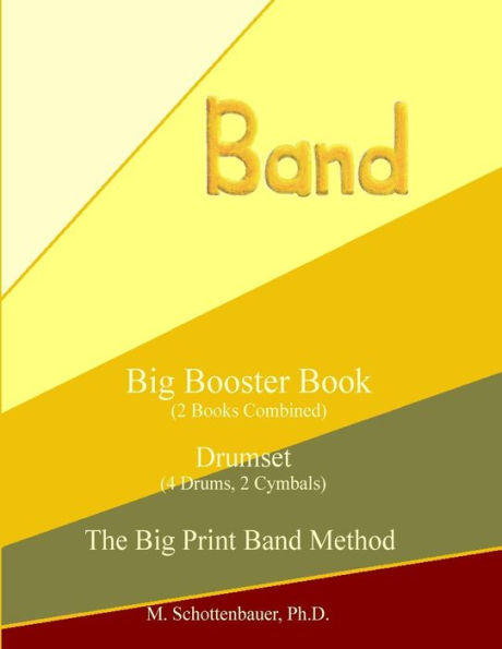 Big Booster Book: Drumset (4 Drums, 2 Cymbals)