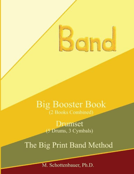 Big Booster Book: Drumset (5 Drums, 3 Cymbals)