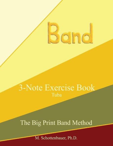 3-Note Exercise Book: Tuba