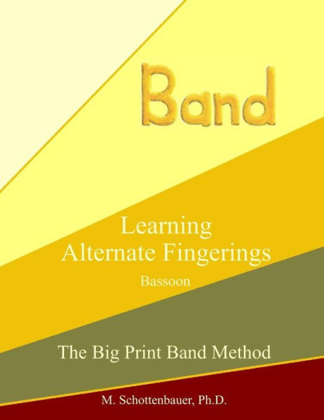 Learning Alternate Fingerings: Bassoon