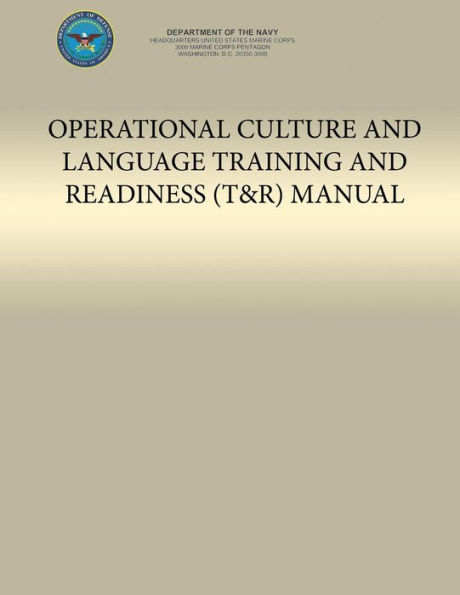Operational Culture and Language Training and Readiness (T&R) Manual