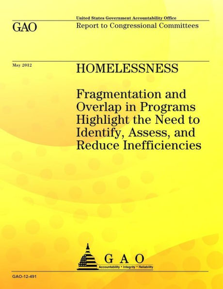 Homelessness: Fragmentation and Overlap in Programs Highlight the Need to Identify, Assess, and Reduce Inefficiencies