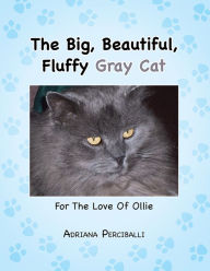 Title: The Big, Beautiful, Fluffy Gray Cat: For the Love of Ollie, Author: Adriana Perciballi