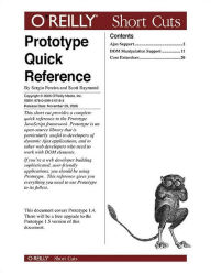 Title: Prototype Quick Reference, Author: Scott Raymond