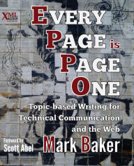 Title: Every Page is Page One, Author: Mark Baker