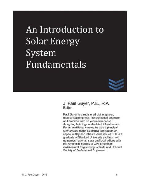 An Introduction to Solar Energy System Fundamentals