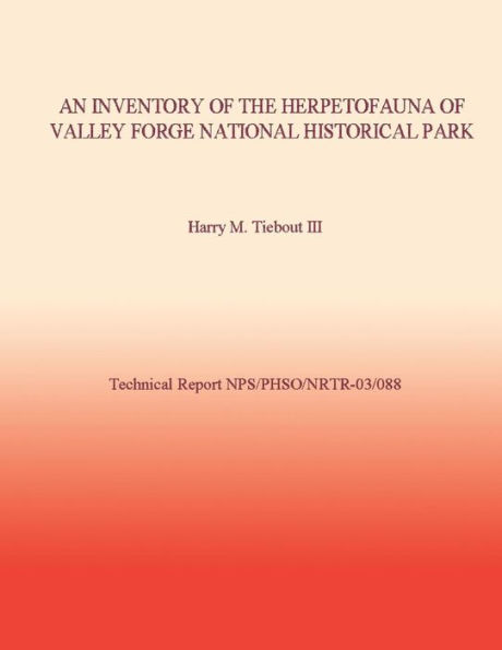 An Inventory of the Herpetofauna of Valley Forge National Historical Park
