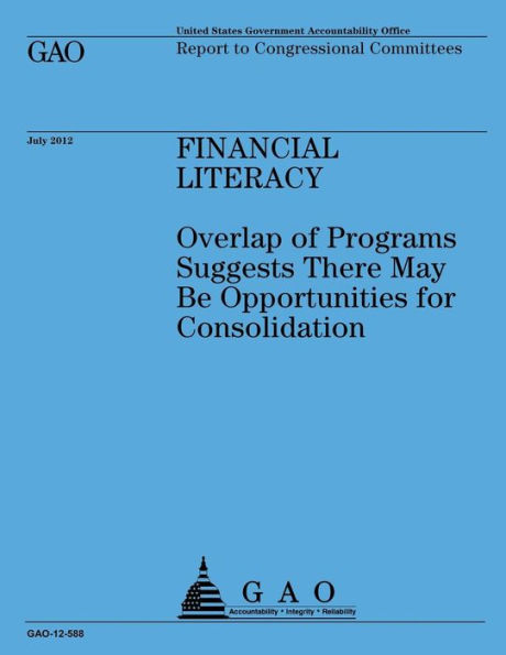 Financial Literacy: Overlap of Programs Suggests There May Be Opportunities for Consolidation