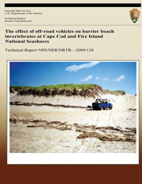 The effect of off-road vehicles on barrier beach invertebrates at Cape Cod and Fire Island National Seashores