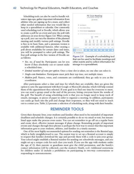 Technology for Physical Educators, Health and Coaches: Enhancing Instruction, Assessment, Management, Professional Development, Advocacy