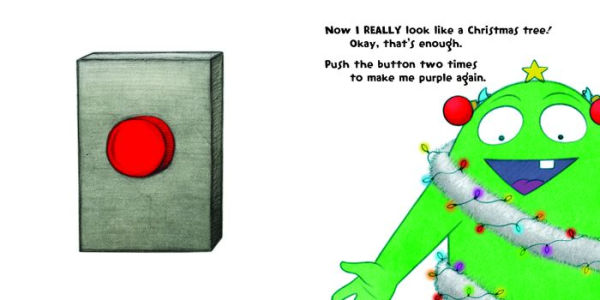 Don't Push the Button! A Christmas Adventure: An Interactive Holiday Book For Toddlers