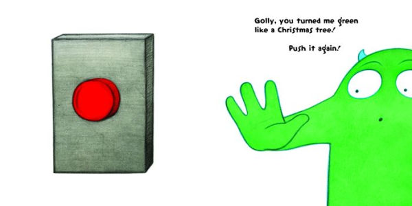 Don't Push the Button! A Christmas Adventure: An Interactive Holiday Book For Toddlers