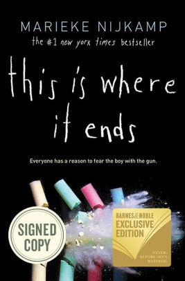 Image result for this is where it ends book cover