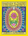 Fantasy Flowers Coloring Book No. 1: 24 Designs in Elaborate Oval Frames