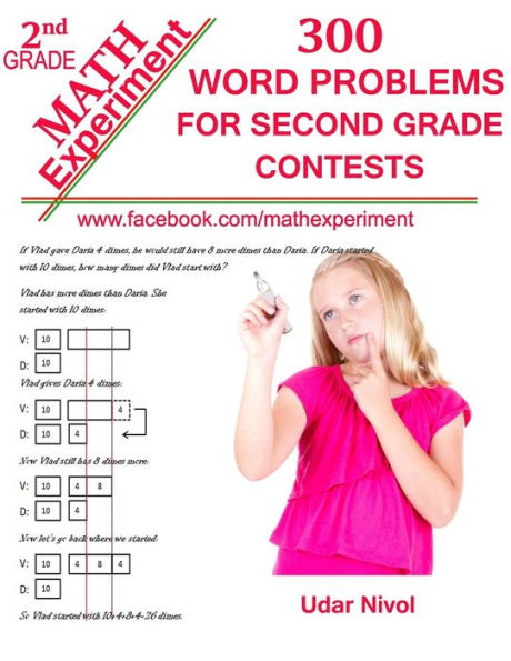 Math Experiment - 300 Word Problems for Second Grade Contests