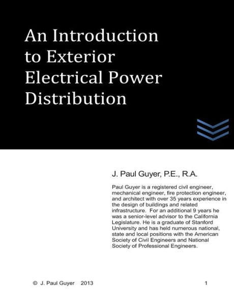 An Introduction to Exterior Electrical Power Distribution