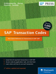 Title: SAP Transaction Codes: Your Quick Reference to Transactions in SAP ERP, Author: Venki Krishnamoorthy